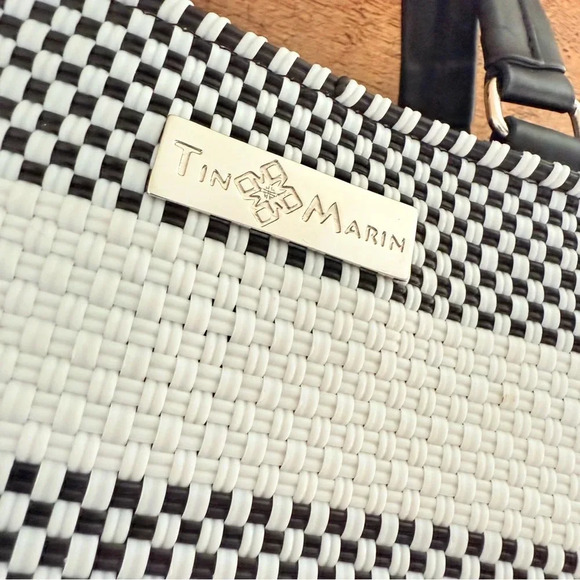 Tin Marin Lolo Medium Woven Crossbody W Drawstring Bag - Picture 5 of 10